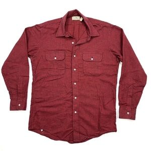 Vintage 1990’s LL Bean Gingham Check Shirt (M)